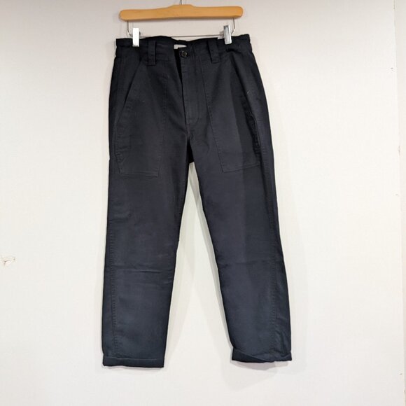 VINCE Military Pants Navy Blue Size 4 - Picture 1 of 7